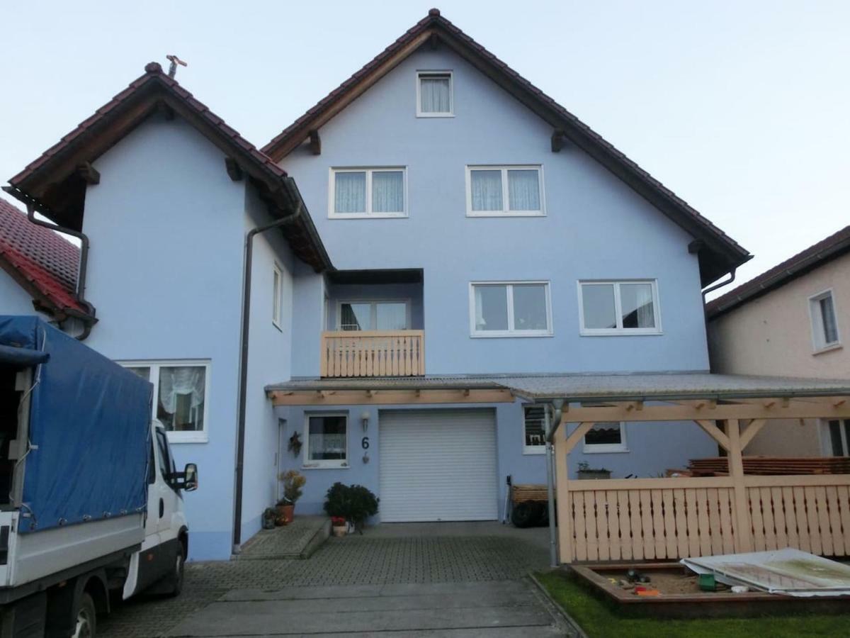 Ferienwohnung Am Grünen Band Hellingen Exterior foto