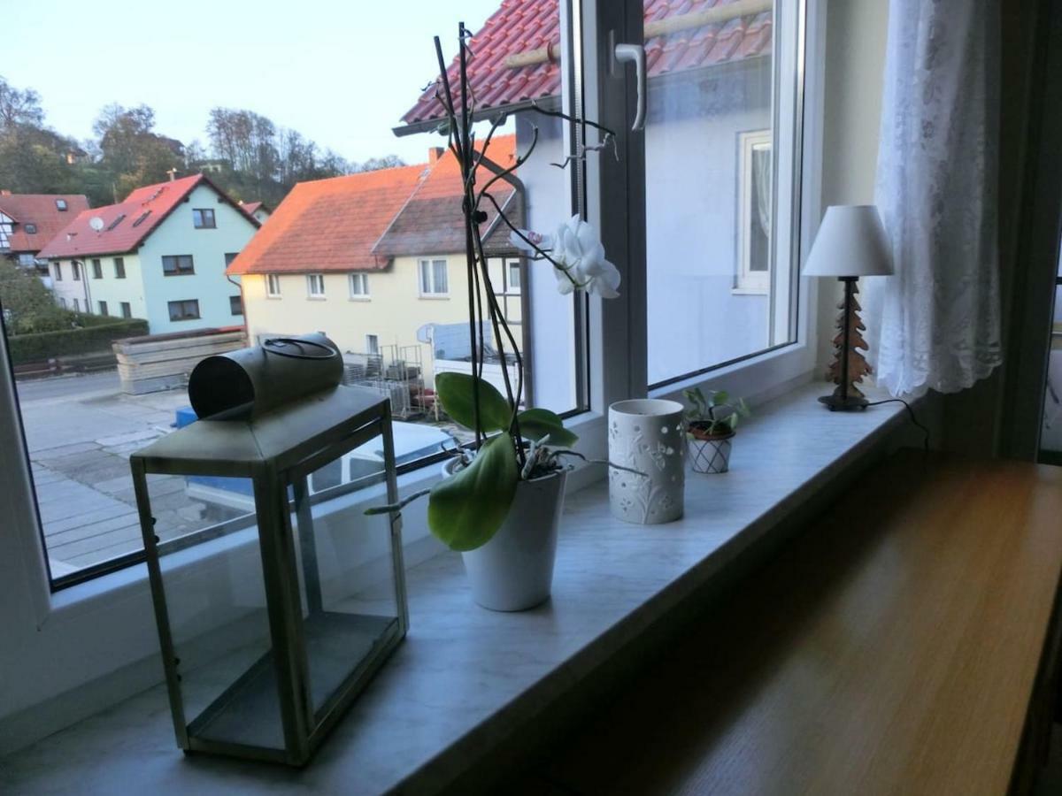 Ferienwohnung Am Grünen Band Hellingen Exterior foto